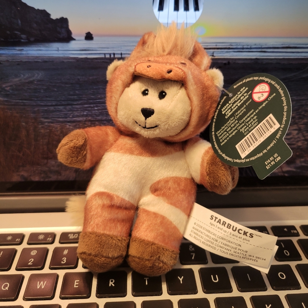 Starbucks, Year of Horse Bearista Key Chain